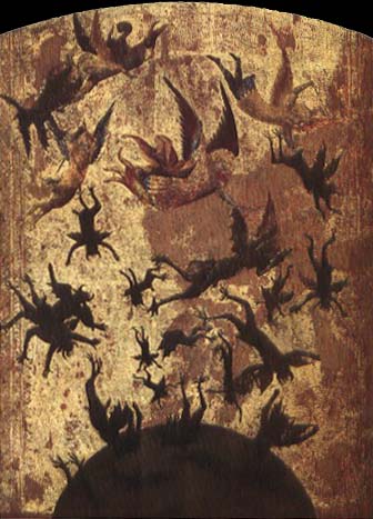 Detail of the Fall of the Rebel Angels